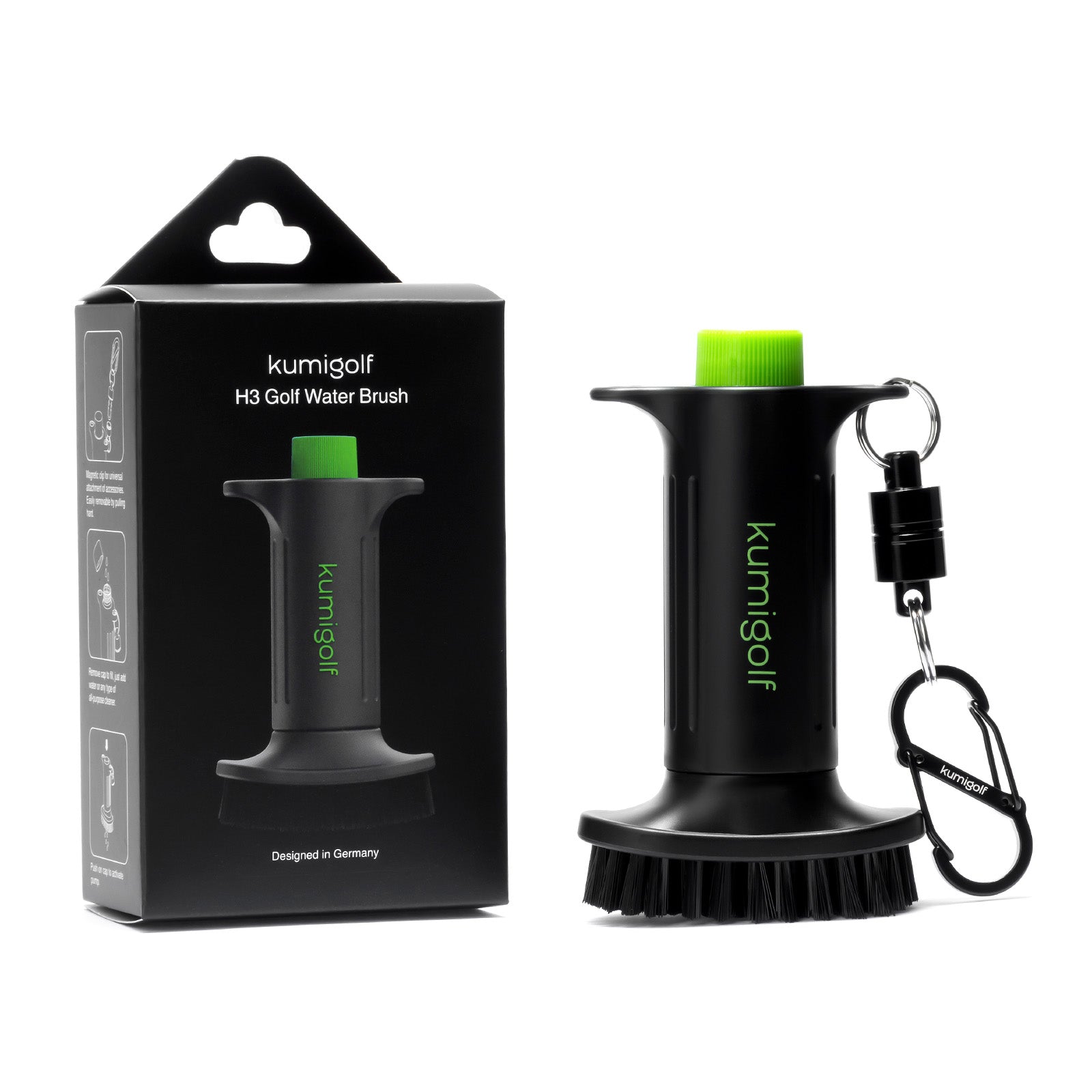 H3 Golf Water Brush Black/Green
