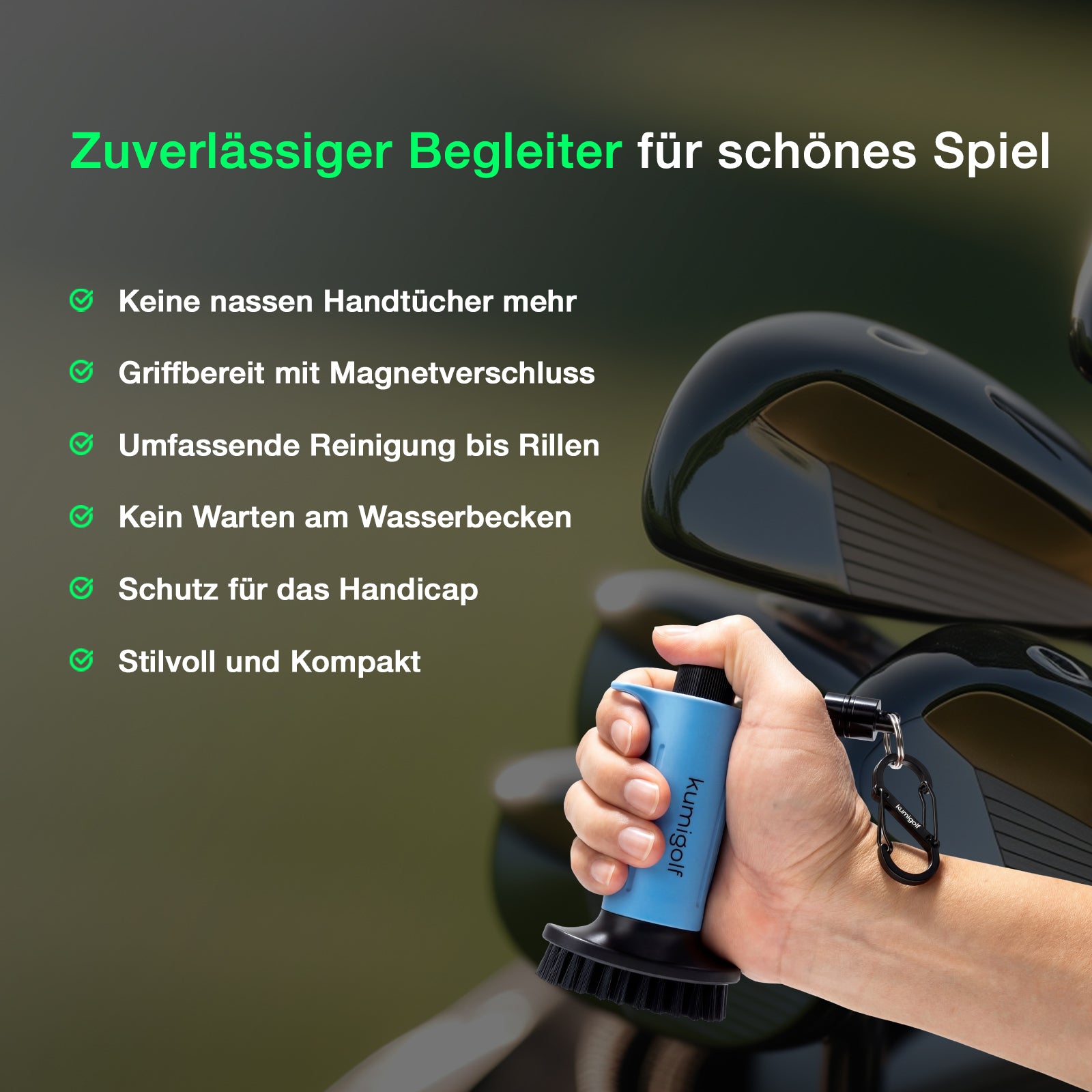 H3 Golf Water Brush Blue/Black