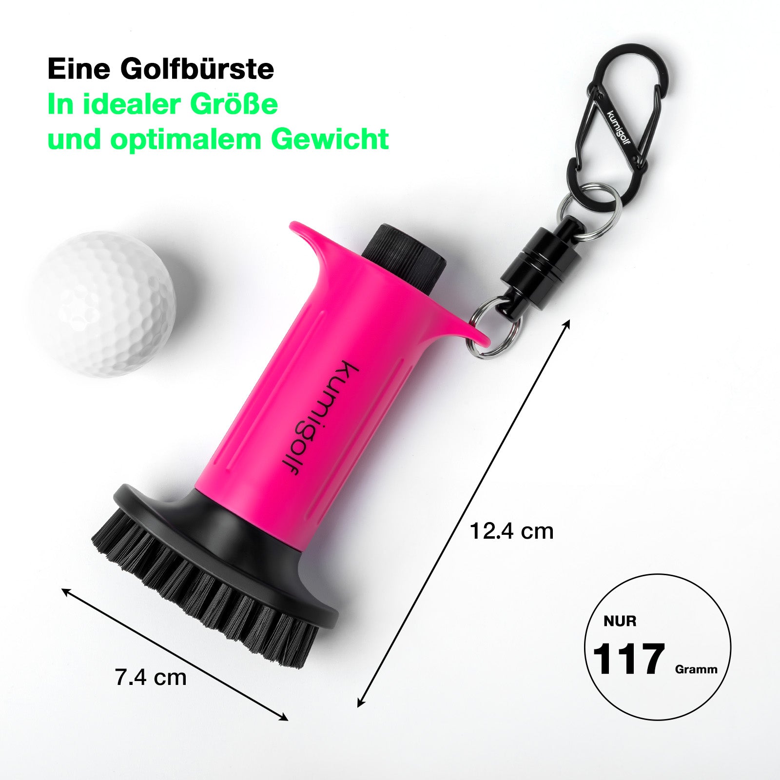 H3 Golf Water Brush Pink/Black