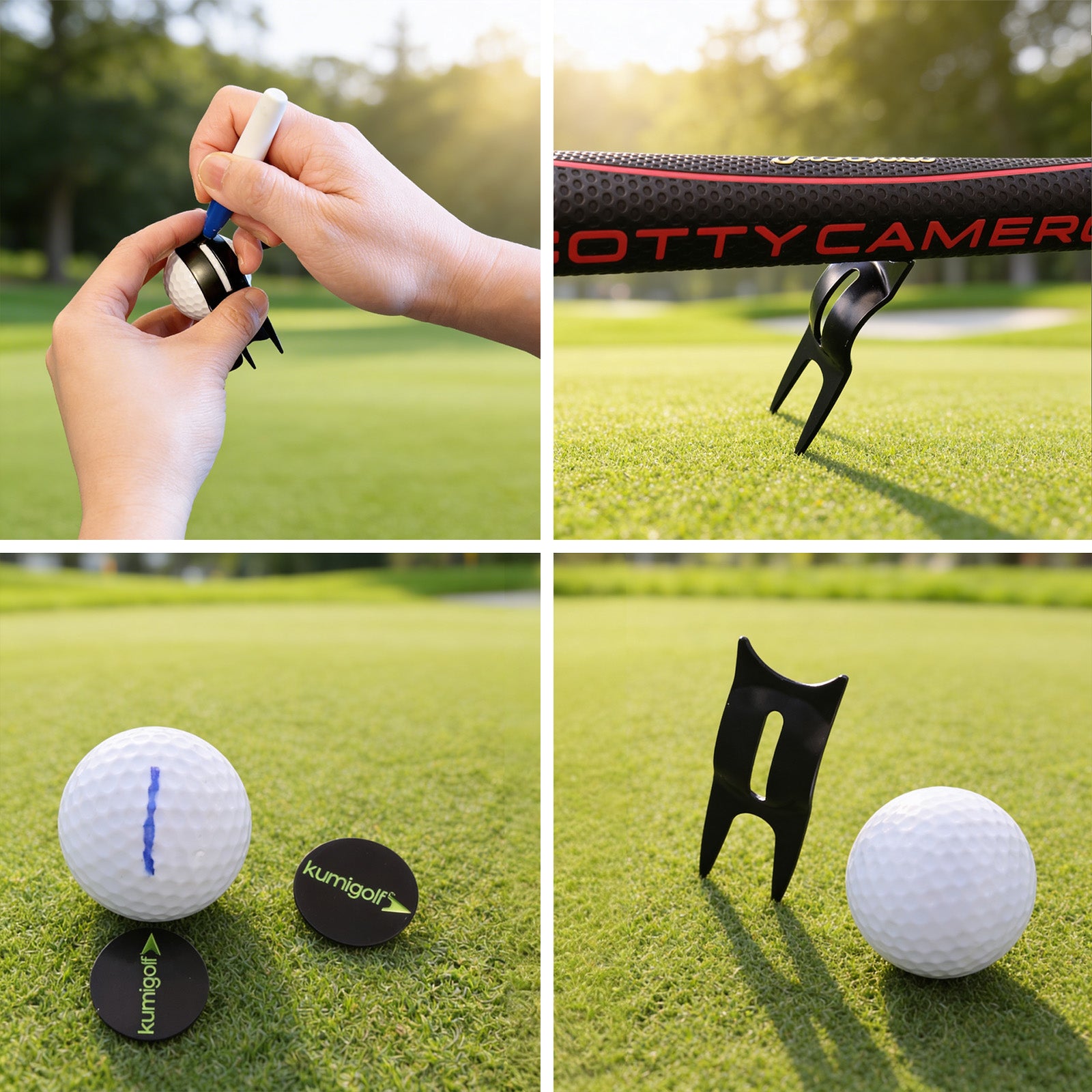 5-in-1 Golf Multitool Karte