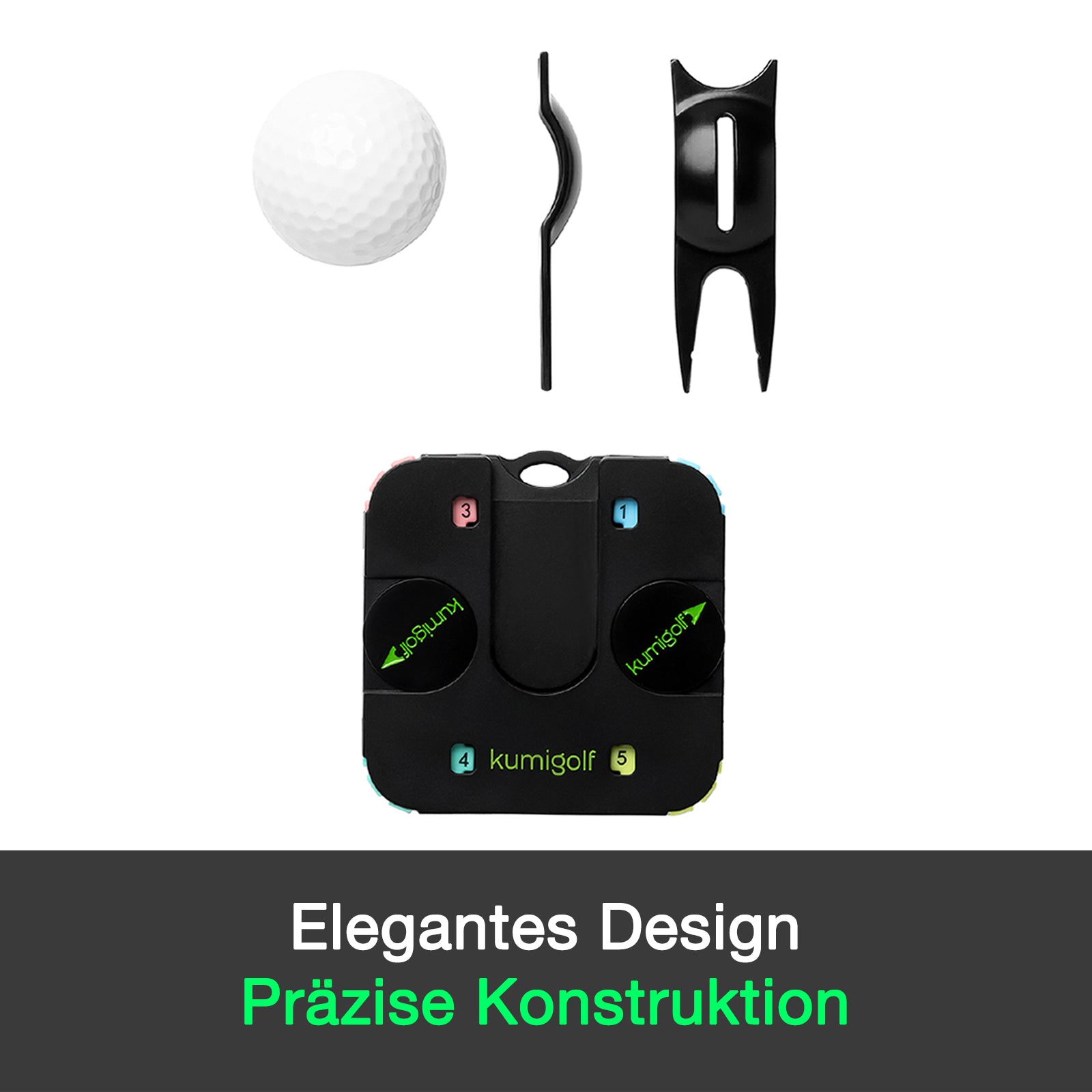 5-in-1 Golf Multitool Karte