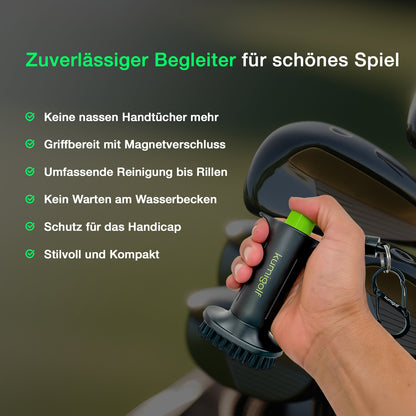 H3 Golf Wasserbürste Schwarz/Grün