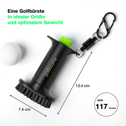 H3 Golf Water Brush Black/Green