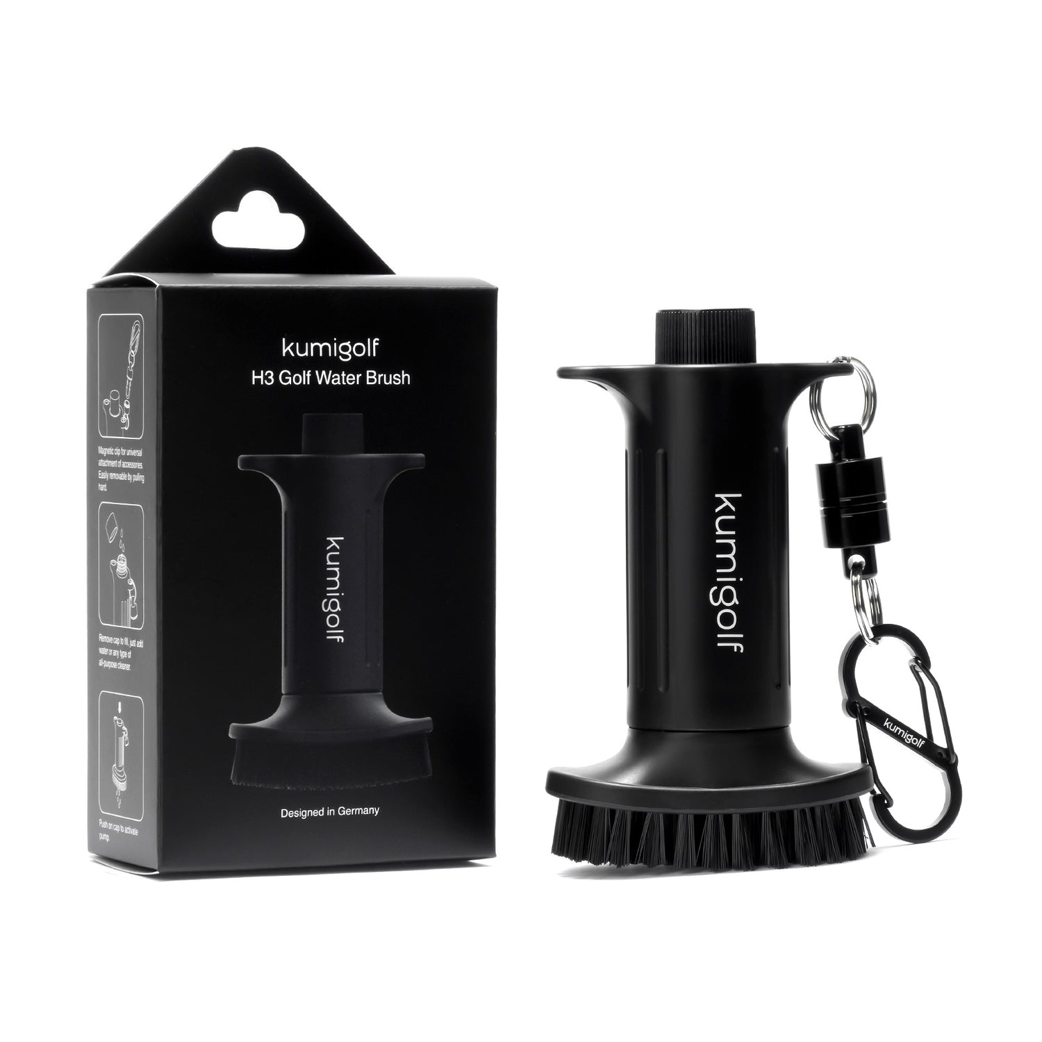 H3 Golf Water Brush Black/Black