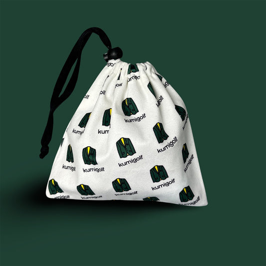 kumigolf Premium Green Jacket Golfball Tasche, Golf Tee Bag