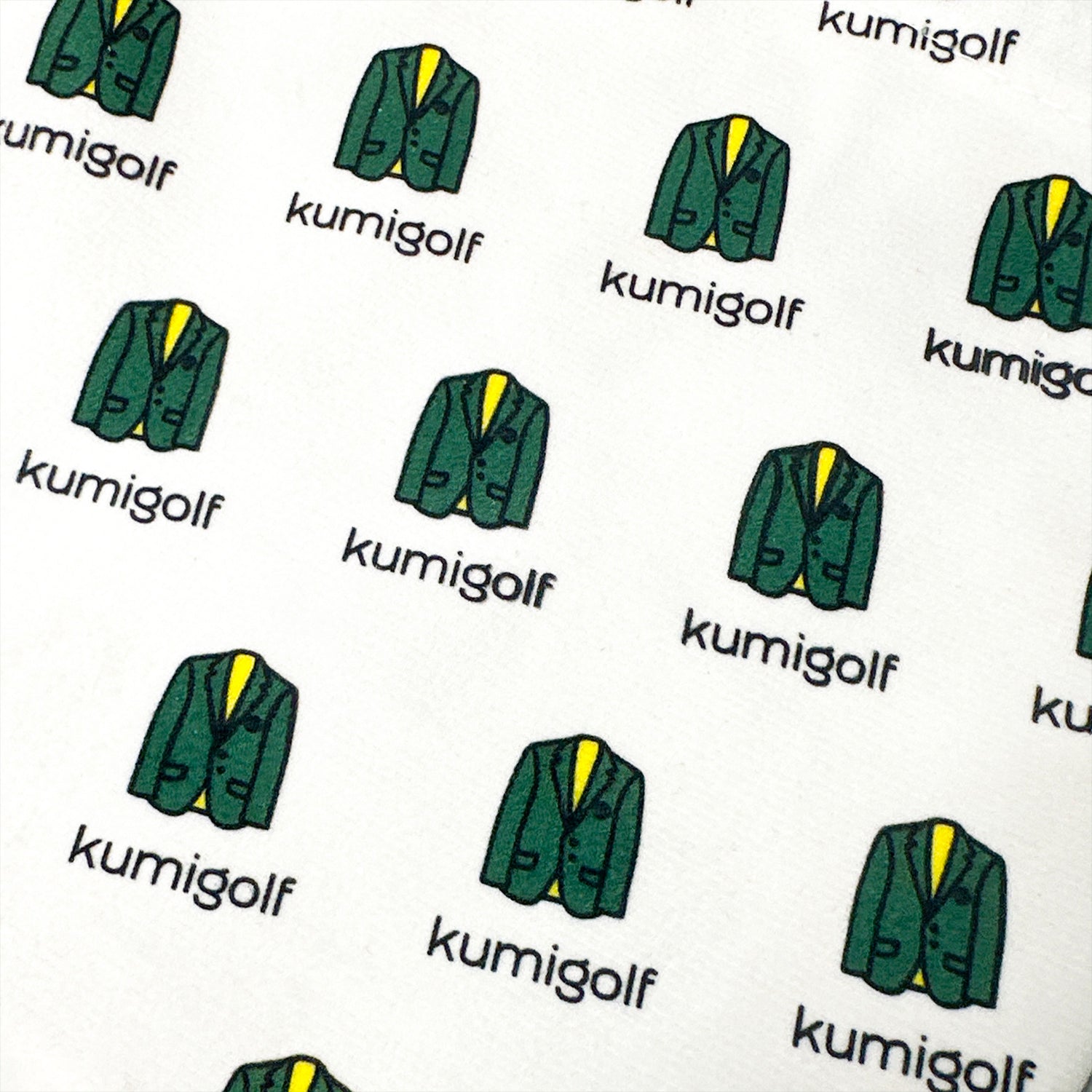 kumigolf Premium Green Jacket Golf Ball Bag, Golf Tee Bag