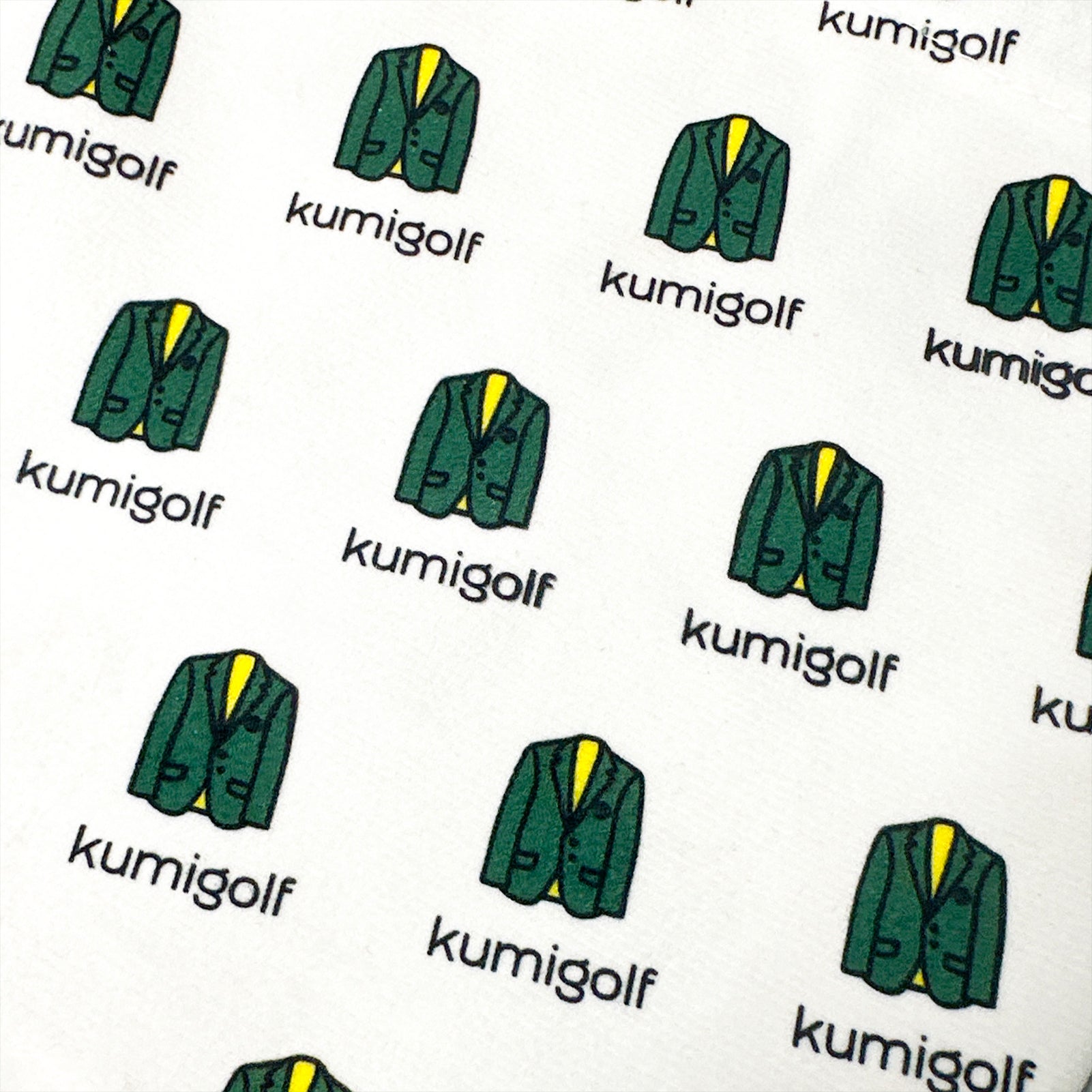 kumigolf Premium Green Jacket Golf Ball Bag, Golf Tee Bag