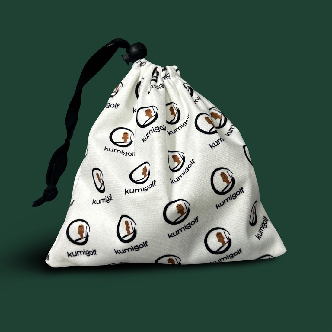 kumigolf Premium Masterful Bow Golf Ball Bag, Golf Tee Bag