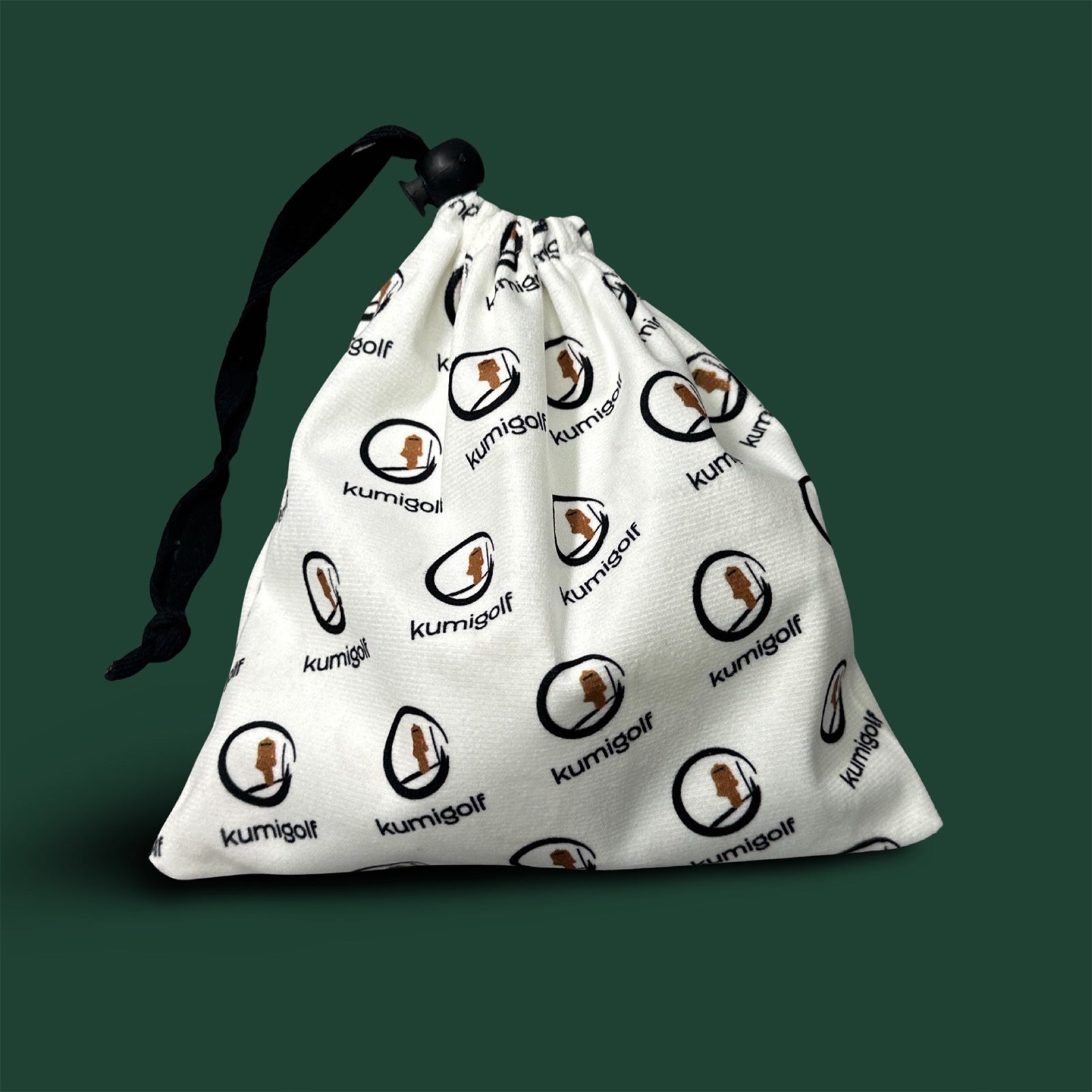 kumigolf Premium Masterful Bow Golf Ball Bag, Golf Tee Bag