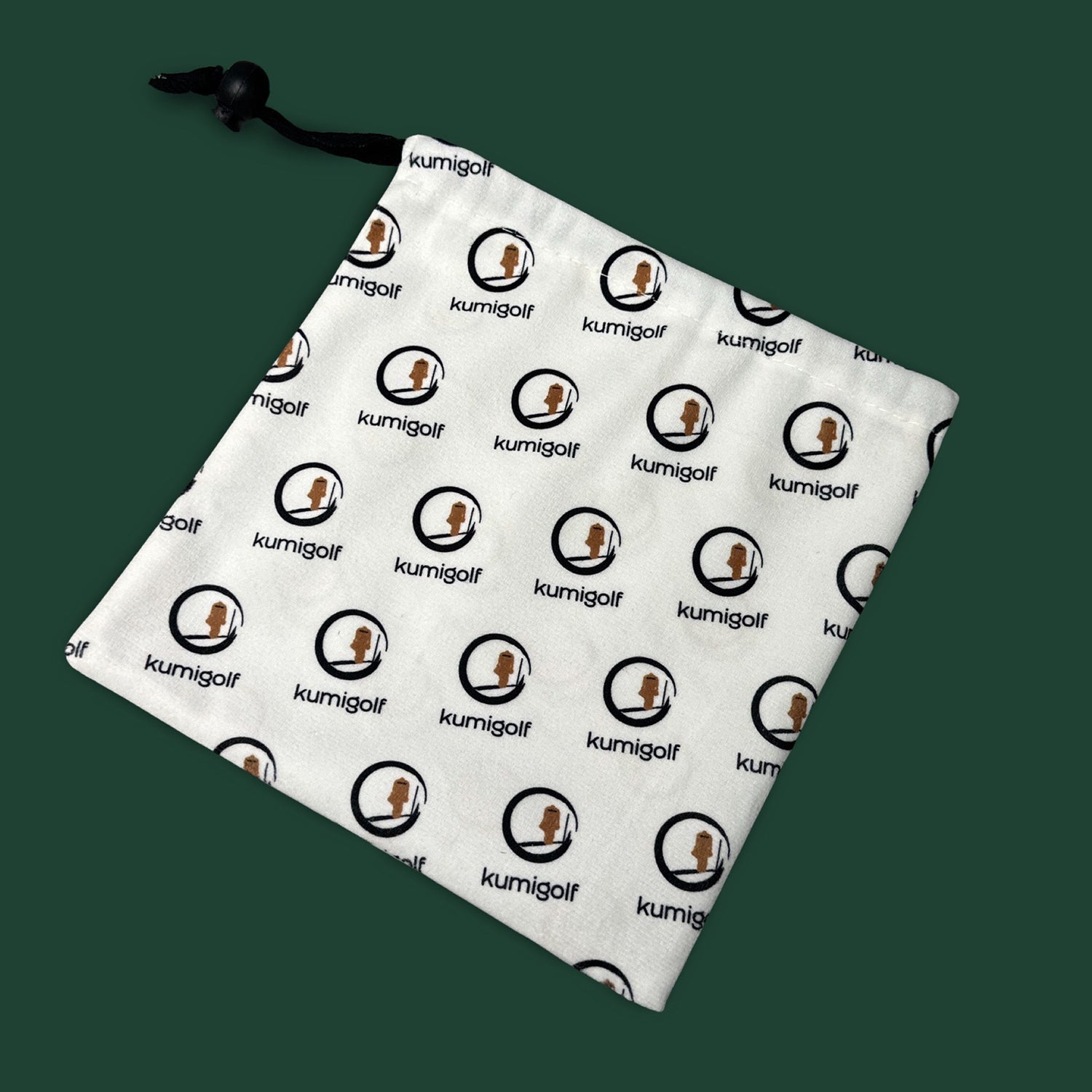 kumigolf Premium Masterful Bow Golf Ball Bag, Golf Tee Bag