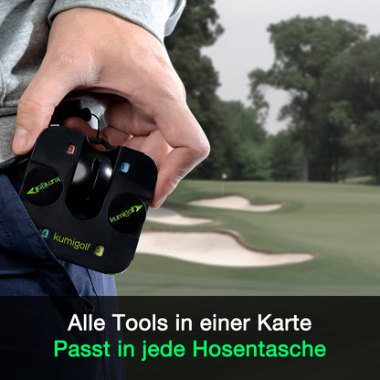 5-in-1 Golf Multitool Karte