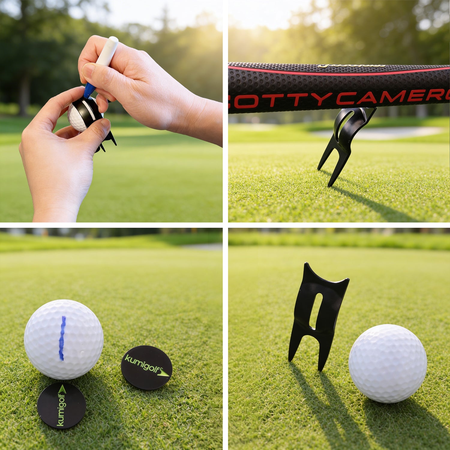 5-in-1 Golf Multitool Karte